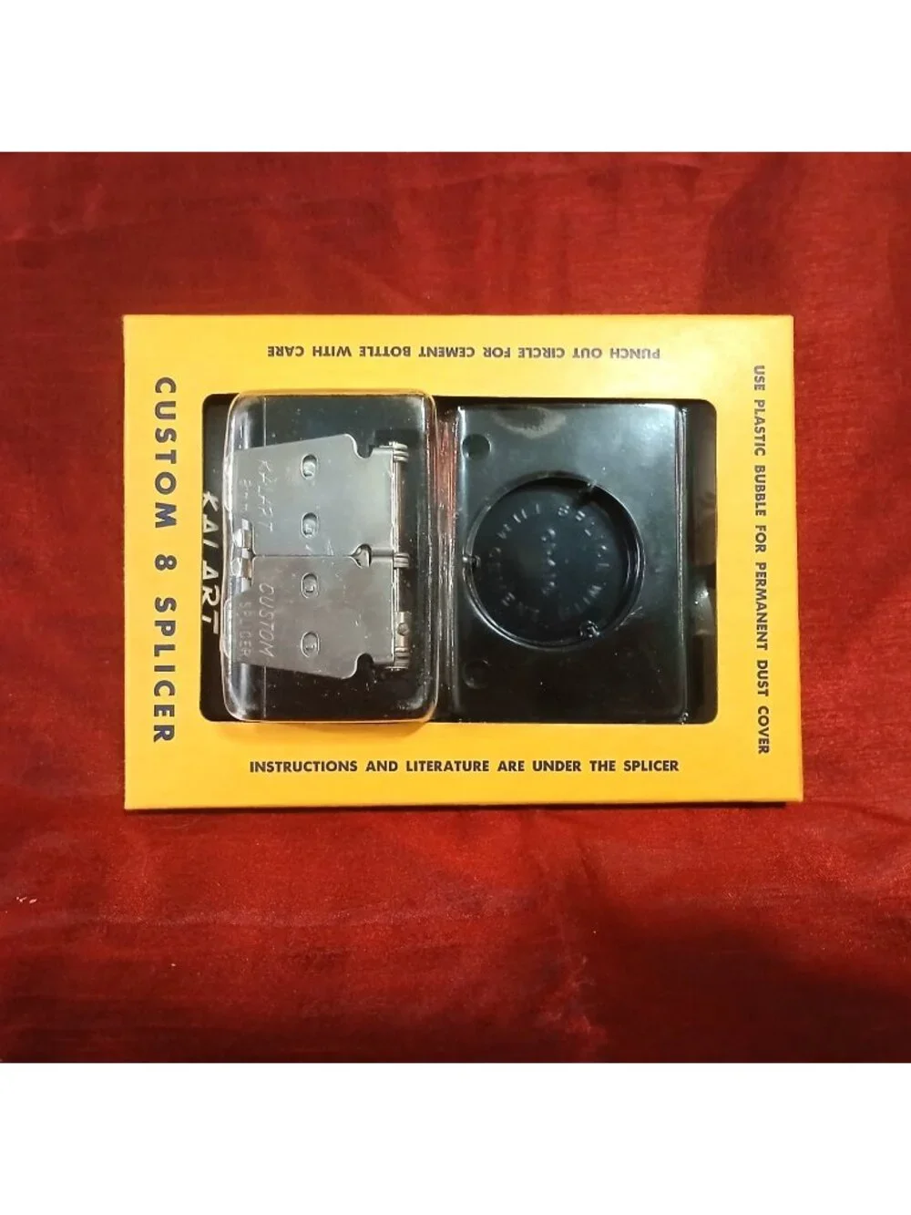 Vintage Kalart Custom 8 Splicer For 8mm Film 201 D